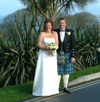 John and Margaret McMaster's fifth wedding anniversary grove