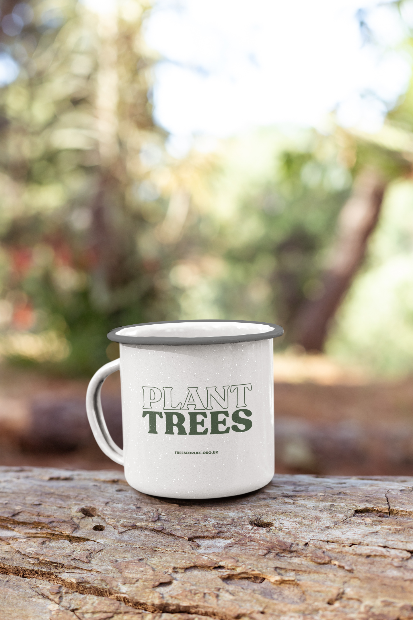 Campfire mug: Plant Trees