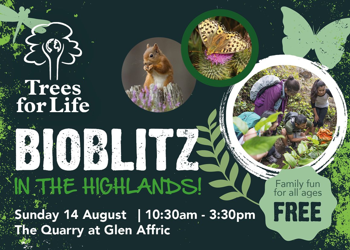 Bioblitz in the highlands trees for life