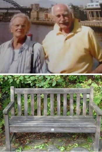 Jannie & Grandpa (Norma & Terry) grove