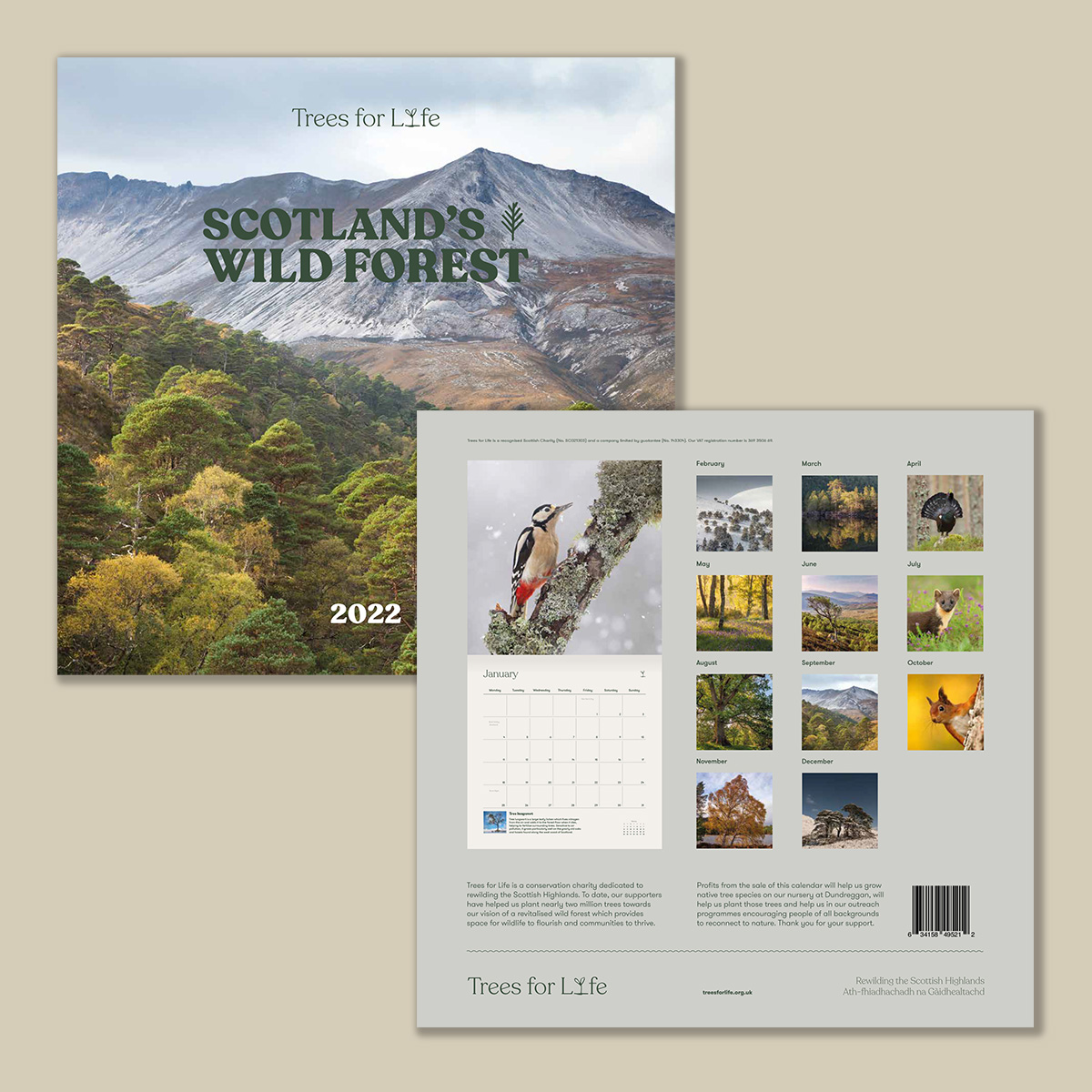 2022 Calendar square product image