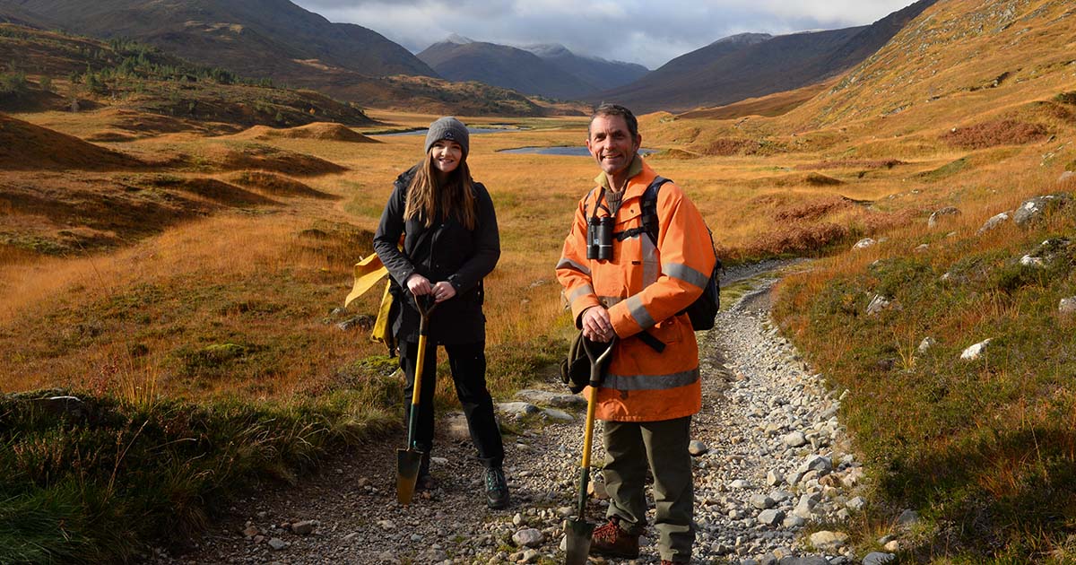 Volunteering in Glen Affric | Trees for Life