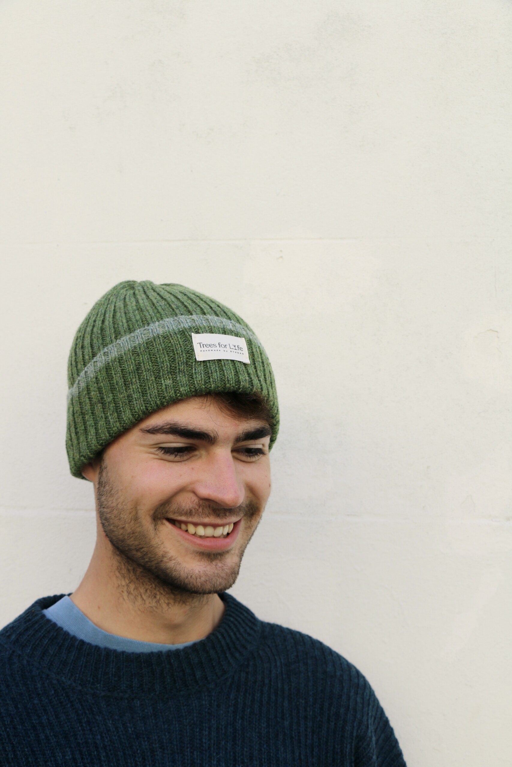 100% Lambs Wool Beanie Hat