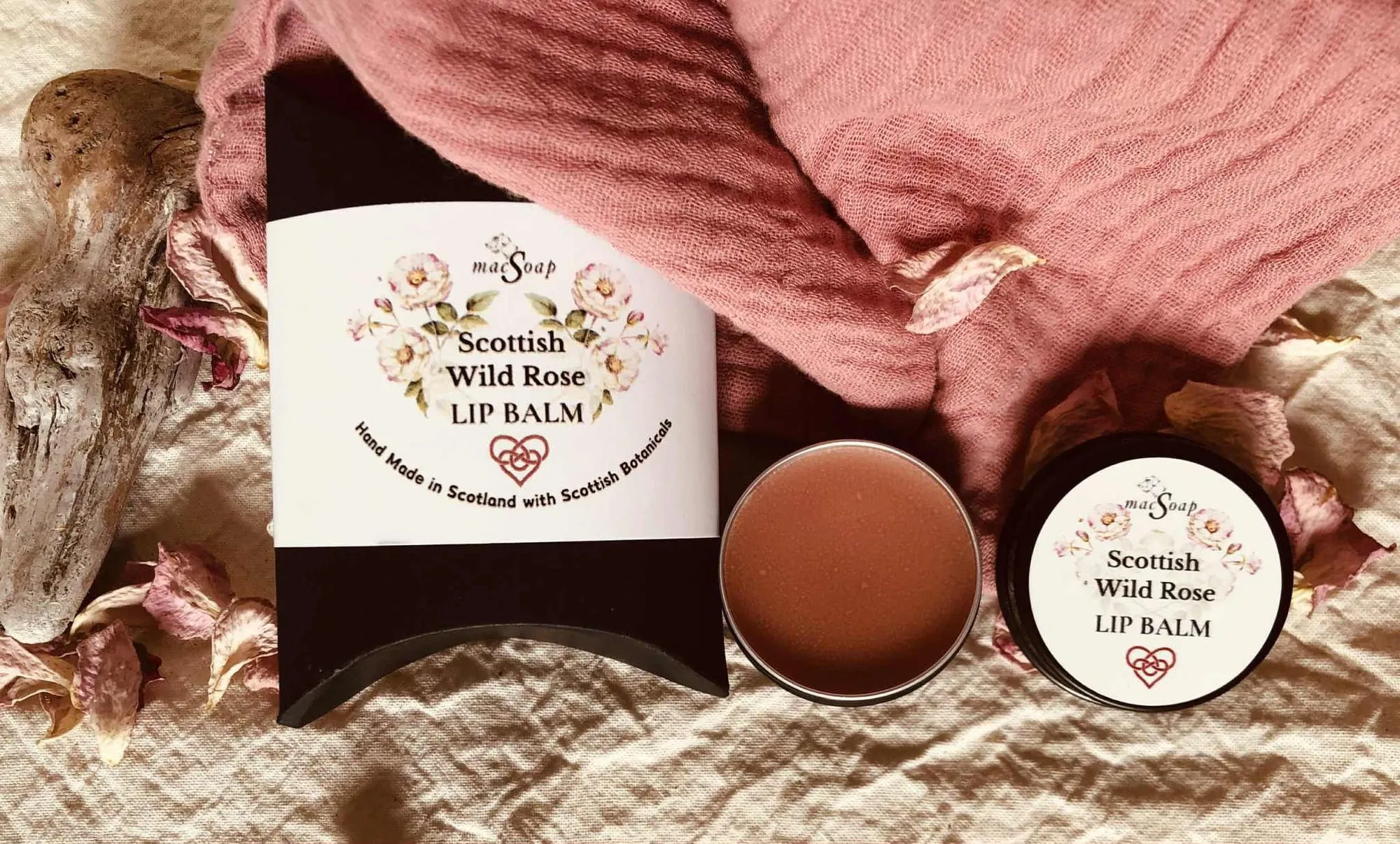 Wild Rose lip balm