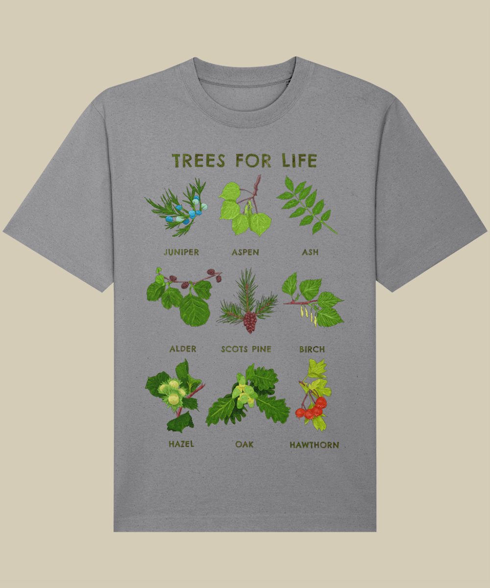 Trees for Life Tee - grey