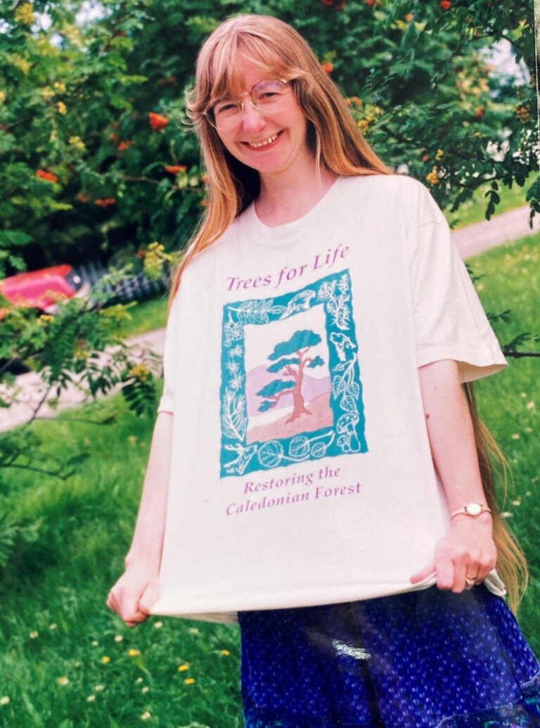 Vintage Inspired Scots Pine T-Shirt